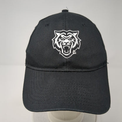 Idaho State Bengals Strapback Hat Black Embroidered Logo OSFA NCAA