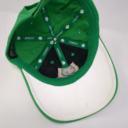TimberStone Golf Course Strapback Hat Green One Size Solid Legendary