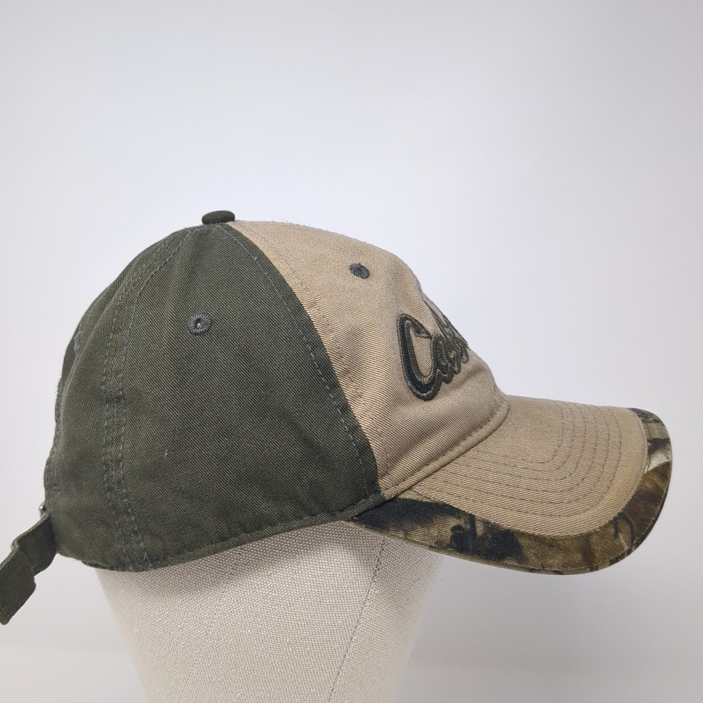 Cabela's Slideback Hat Multicolor One Size Adjustable Camo Trim Outdoor