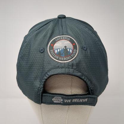 NAPA USA We Believe In Heroes Strapback Hat Green One Size Embroidered