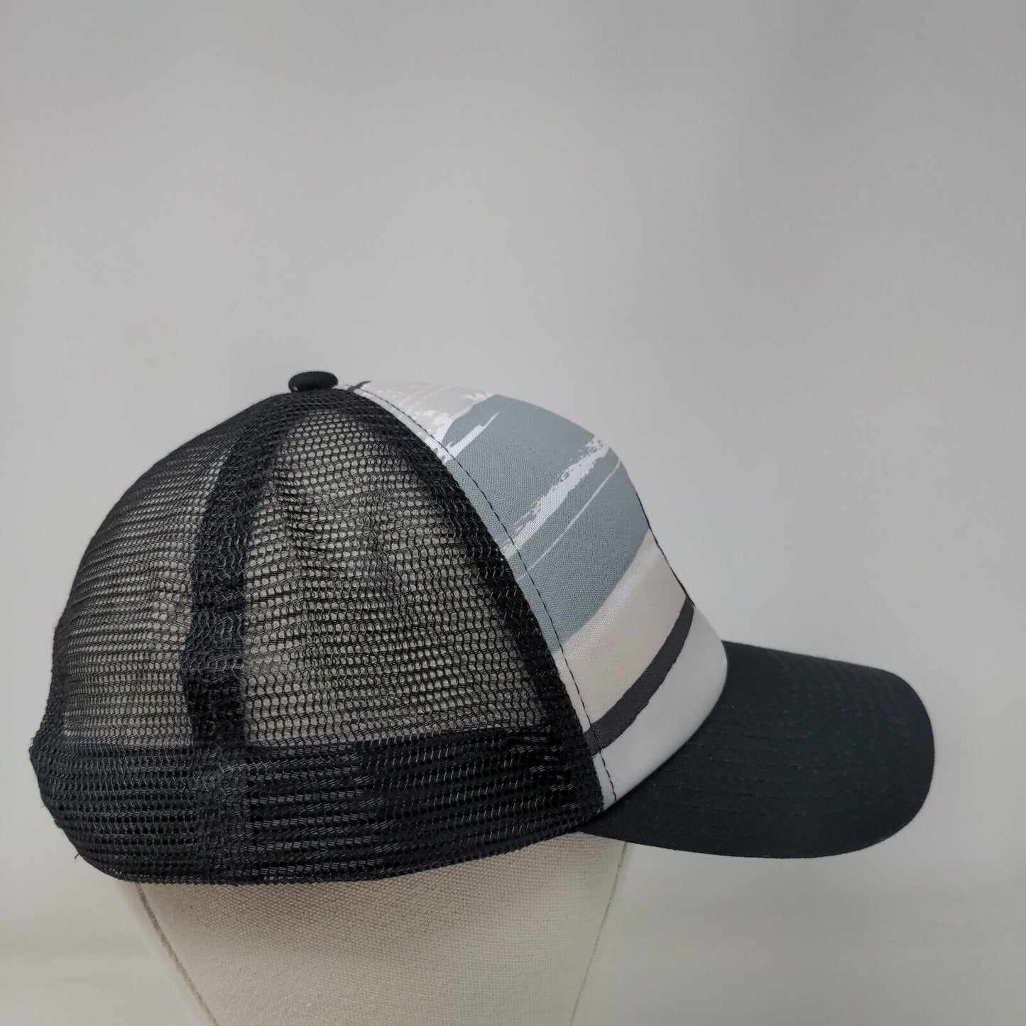 Del Sol Snapback Trucker Hat Multicolor OSFM Adjustable Mesh Back Polyester