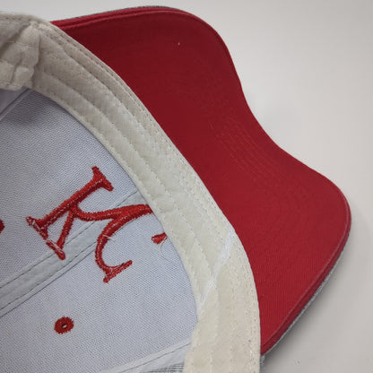 FSKC Rally House Strapback Hat Gray One Size Adjustable Embroidered