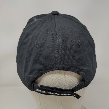 T-Mobile Mobilize For Service Strapback Hat Black One Size Embroidered Patriotic