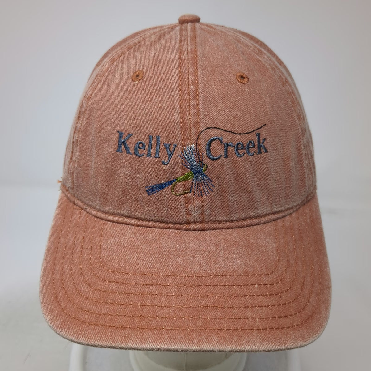 Otto Baseball Cap Brown One Size Kelly Creek Fly Fishing Strapback Hat Outdoor
