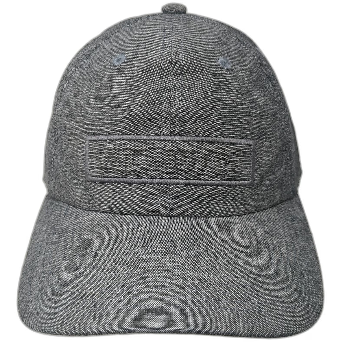 Adidas Baseball Cap Gray One Size Cotton Slideback Tonal Logo Climalite Hat