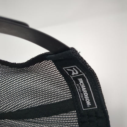 Grizzly Bear Snapback Mesh Back Trucker Hat Gray One Size Richardson