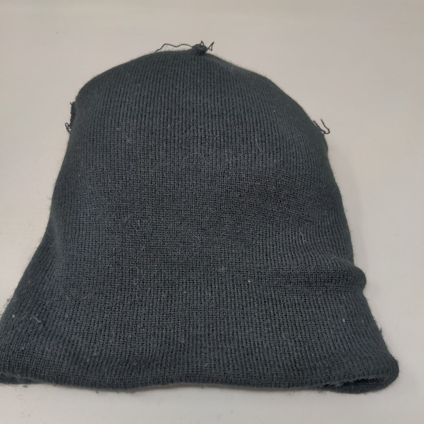 Mickey Mouse Knit Pom Pom Beanie Hat Black Toddler Embroidered