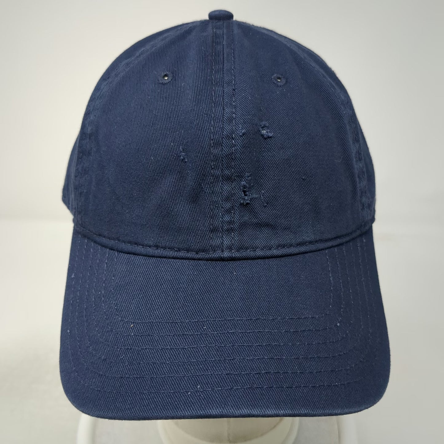 Kerri Rosenthal Baseball Cap Blue One Size Slideback Solid Cotton Twill Hat