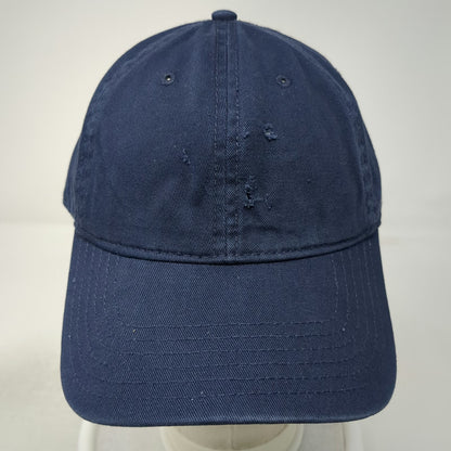 Kerri Rosenthal Baseball Cap Blue One Size Slideback Solid Cotton Twill Hat
