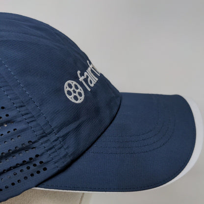 Fairfield Geo Strapback Hat Blue OSFM Embroidered Nike Heritage 86