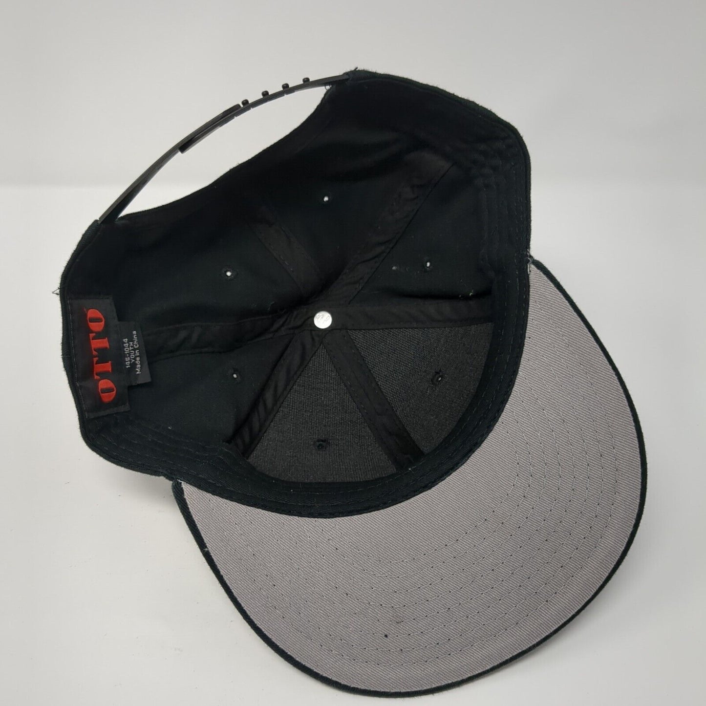 G7 RV Resorts Snapback Hat Black Youth One Size Adjustable Solid Otto
