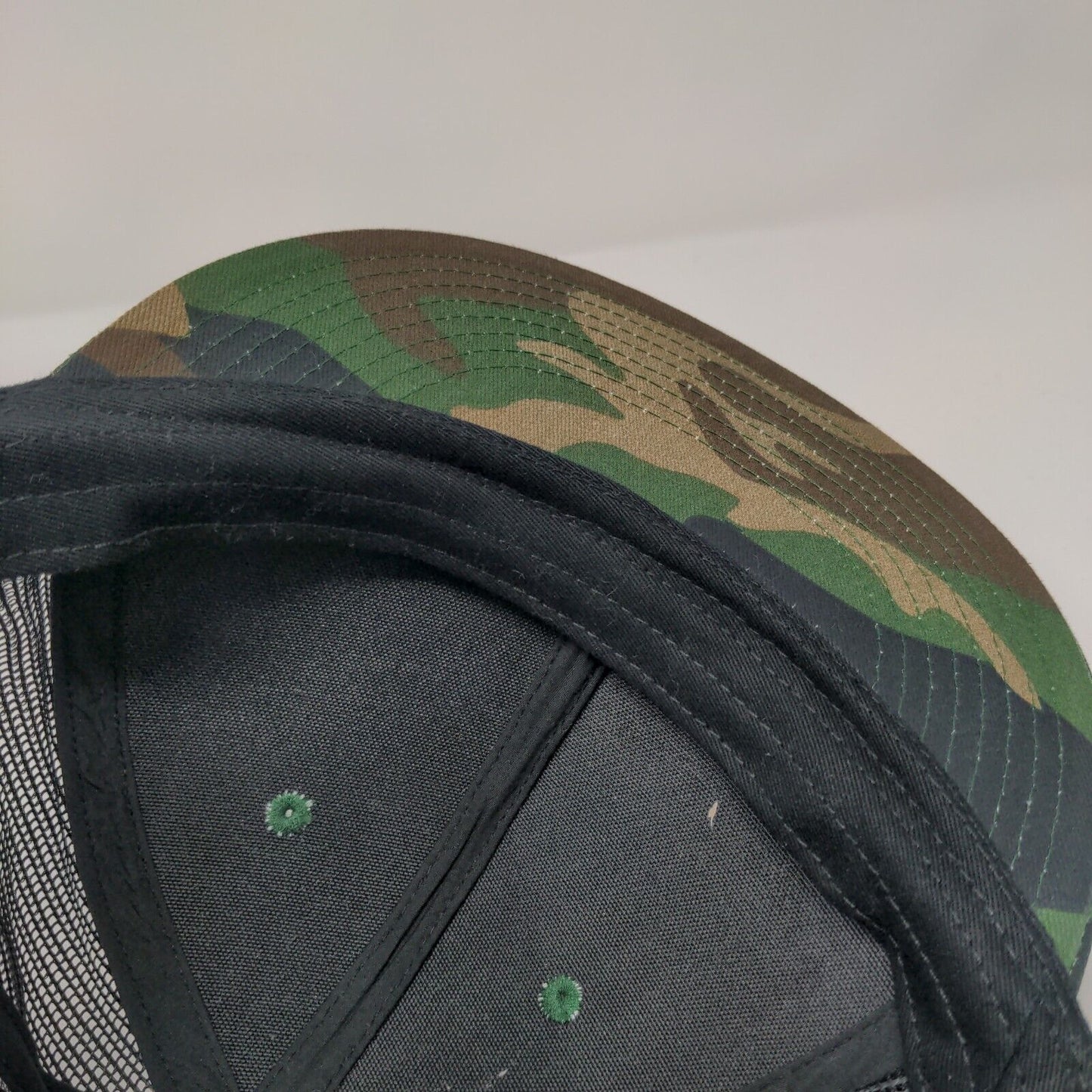Ponderosa Park Run '23 Snapback Trucker Hat Camouflage OSFA Mesh Back