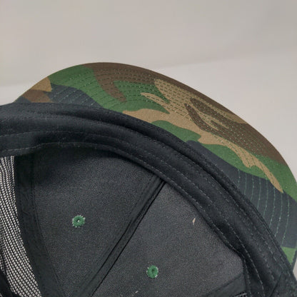 Ponderosa Park Run '23 Snapback Trucker Hat Camouflage OSFA Mesh Back