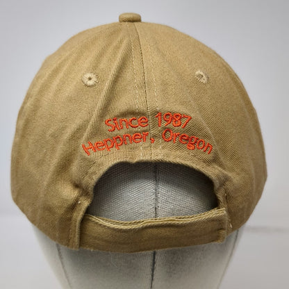 AMG Treo Ranches Heppner Oregon Hunting Bird Brown One Size Baseball Cap Hat