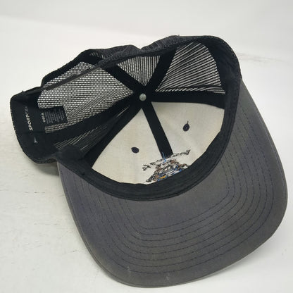 Sport-Tek Trucker Hat Blue One Size Bi-Rite Lumber Co Beaver Mesh Snapback
