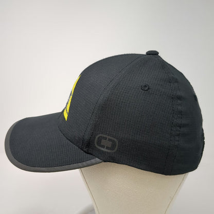 OGIO Baseball Cap Black One Size Team Evesham Cycling Gear Logo Strapback Hat