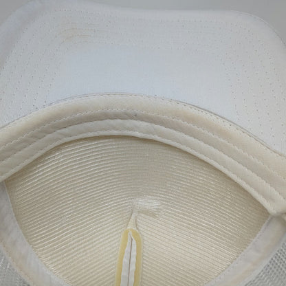 South by Sea Trucker Hat White One Size Delta Delta Delta Sorority Mesh Snapback