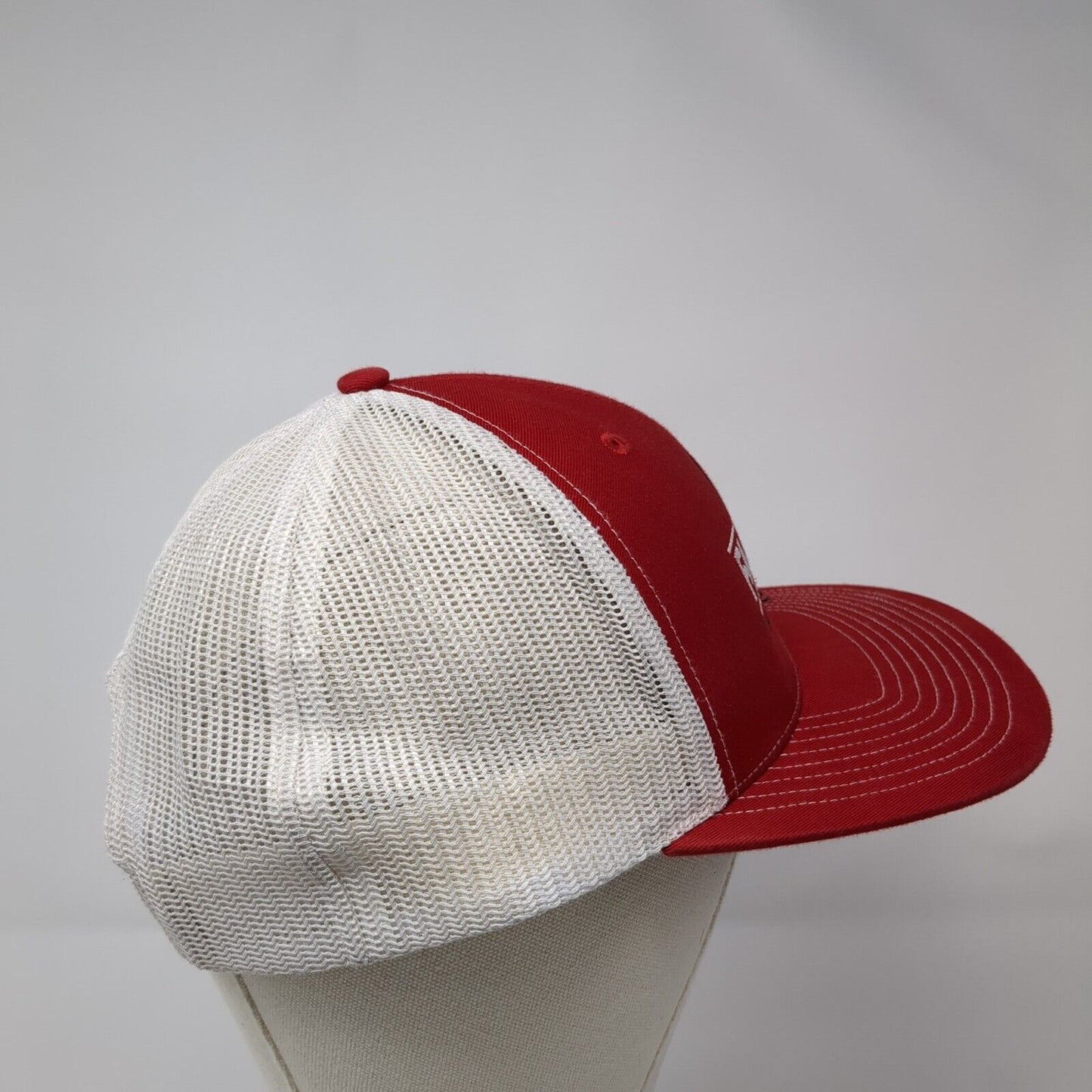 Farmboy Smokehouse Original Farm Recipes Snapback Trucker Hat Red OS Richardson