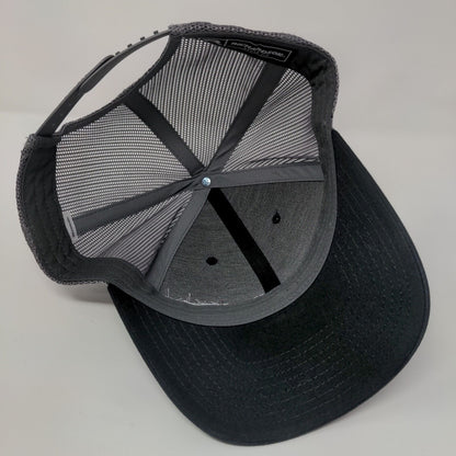 Western Transport Inc. Snapback Mesh Back Trucker Hat Black OSFA Adjustable