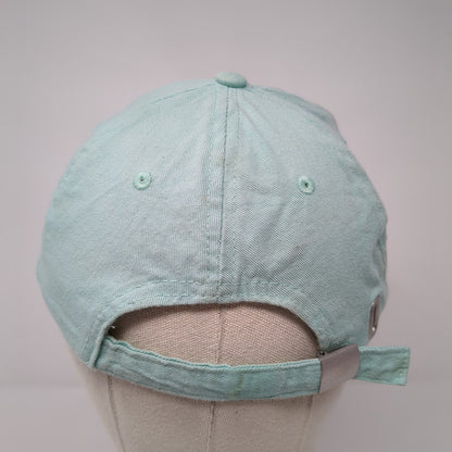 Yin Yang Slideback Hat Bluish-Green One Size Adjustable Embroidered 6 Panel