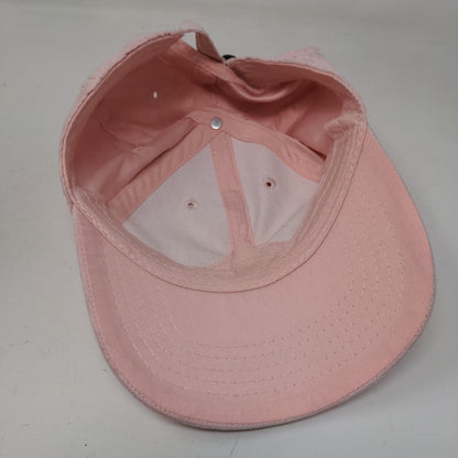 Unbranded Slideback Hat Solid Pink One Size Adjustable 6 Panel Blank