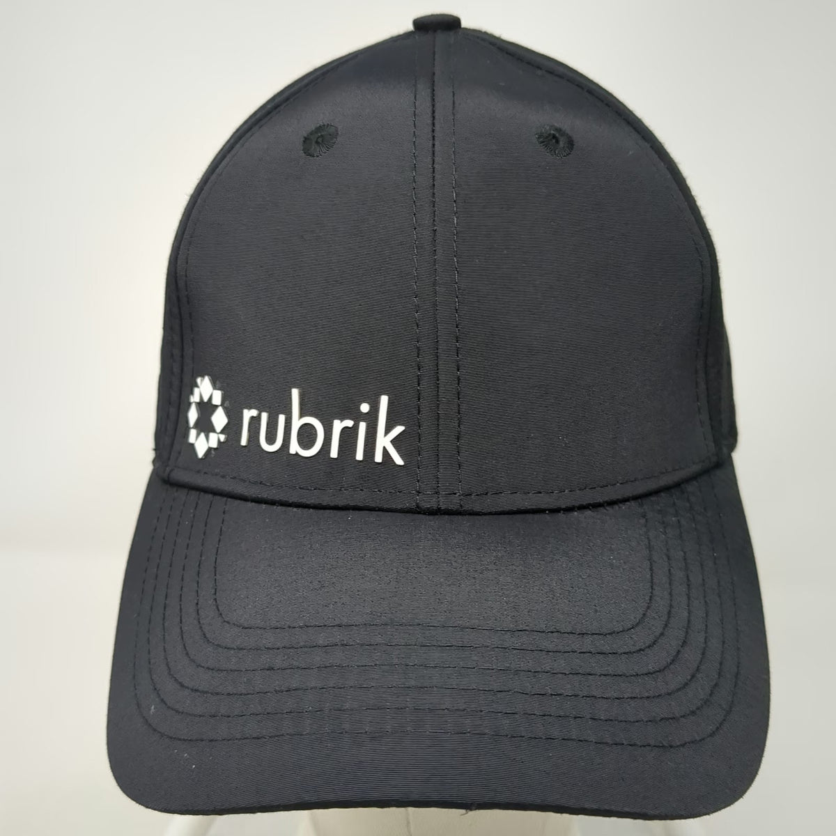 Reimagine GRP Rubrik Trucker Hat Black One Size Perforated Performance Snapback