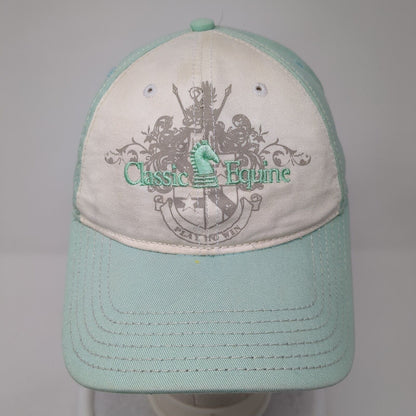 Classic Equine Strapback Hat Multi One Size Adjustable Embroidered