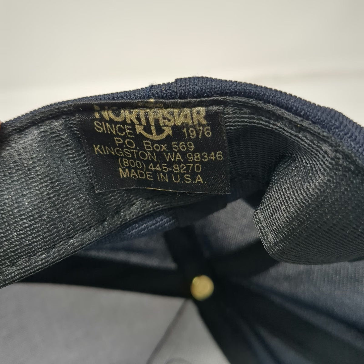 Northstar 5 Panel Blue One Size USS Hornet CV-12 Scrambled Eggs Ship USA Hat