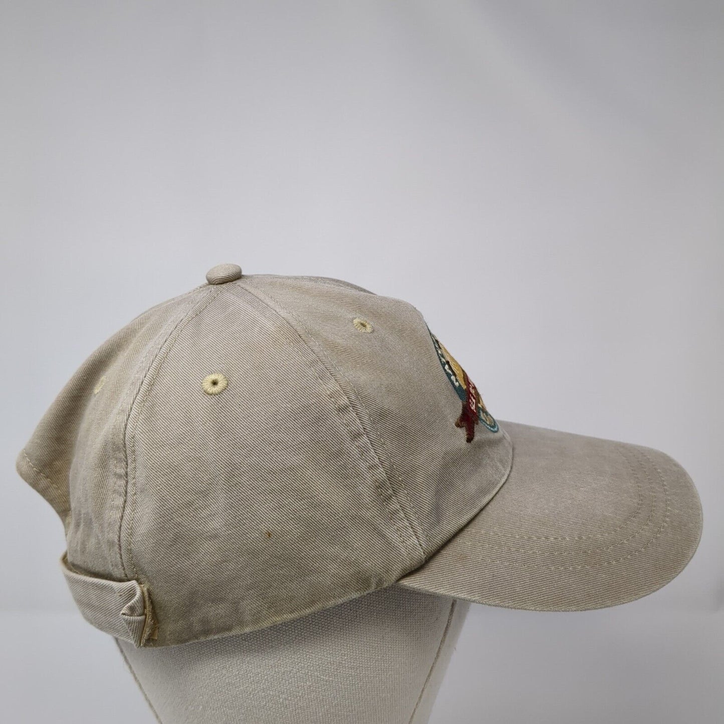 National Habitat Adventures See The Wild World Strapback Hat Tan One Size Ouray