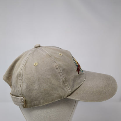 National Habitat Adventures See The Wild World Strapback Hat Tan One Size Ouray