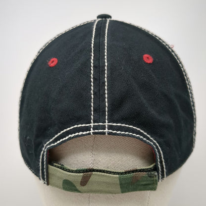 Outdoor Cap Baseball Cap Green Black Red One Size American Flag Camo Patch Hat