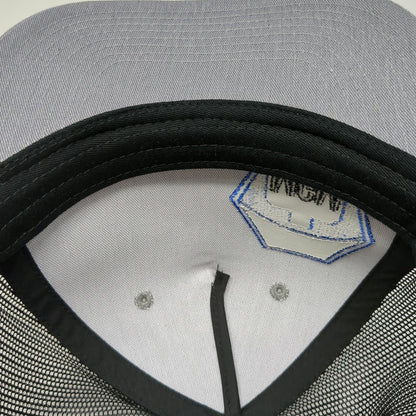 Port Authority Trucker Hat Gray Black One Size MGM Targets Shooting Mesh Back
