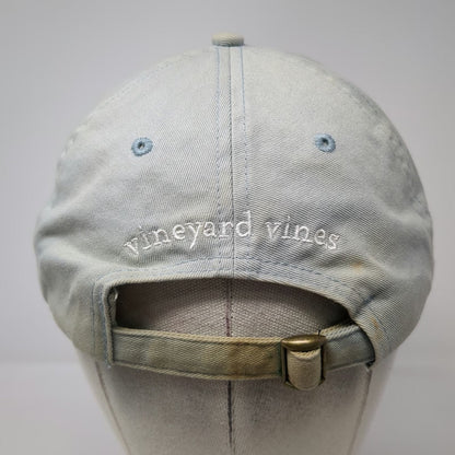 Vineyard Vines Baseball Cap Blue One Size NRB Side Logo Cotton Slideback Hat