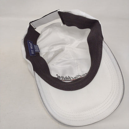 McFarlane Strapback Hat White OSFA Adjustable Embroidered Breathable Hit Wear