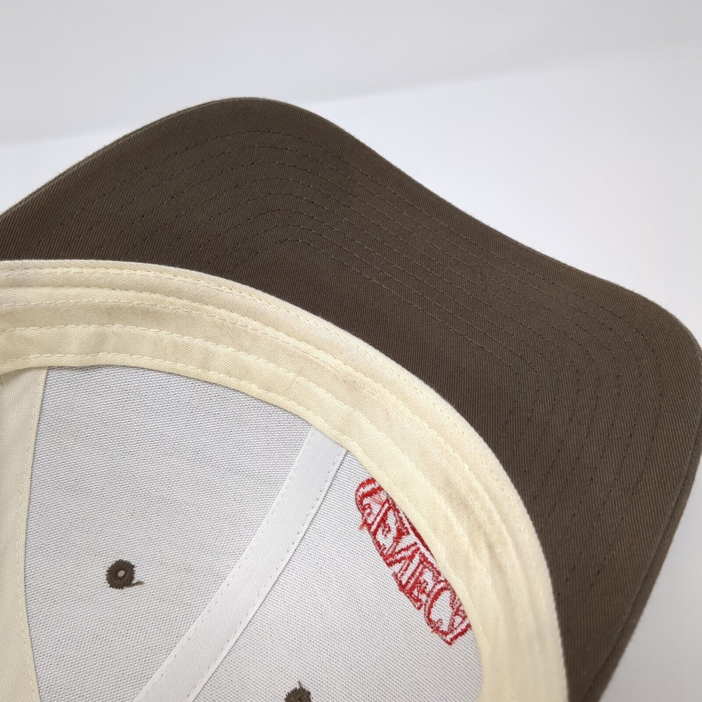 Seneca Snapback 112 Trucker Hat Brown OSFA Adjustable Mesh Back Richardson