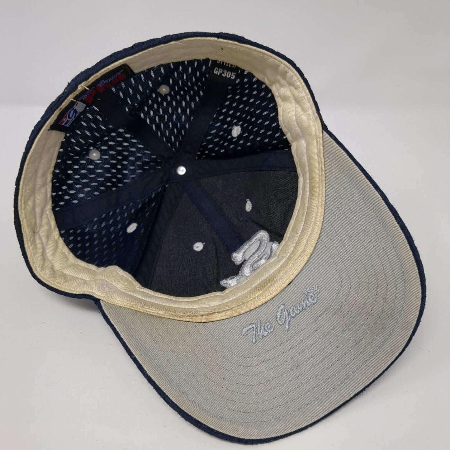 SH Fitted Hat Blue Size 7 Lightweight Breathable Embroidered The Game Pro