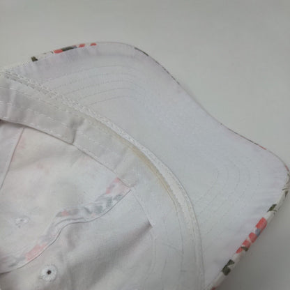 Unbranded Strapback Hat Multicolor OSFM Adjustable Floral Vented Holes 6 Panel