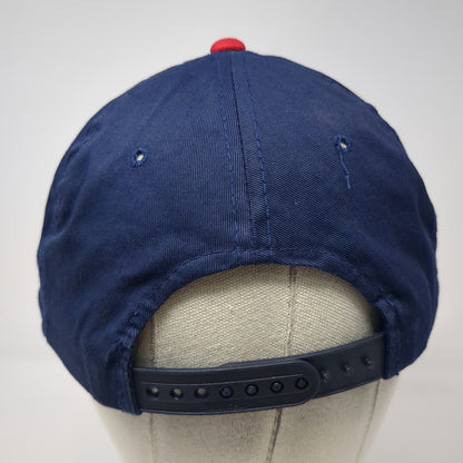 Atlanta Braves MLB Outdoor Cap Trucker Hat Blue Red OSFM Snapback Embroidered