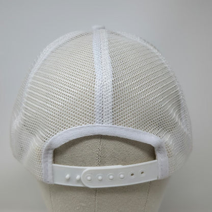 Sunbelt Trucker Hat White One Size Snapback Lee Plantation Florida Tree Mesh