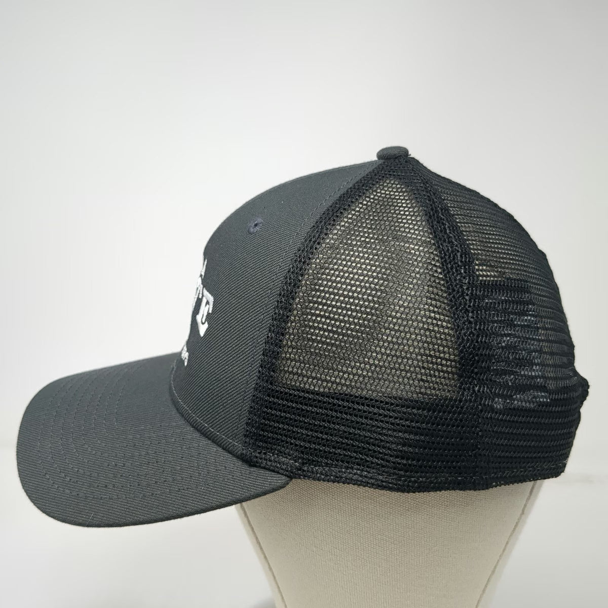 New Era IHSAA State Drama Championships Gray Trucker Hat One Size Mesh Snapback