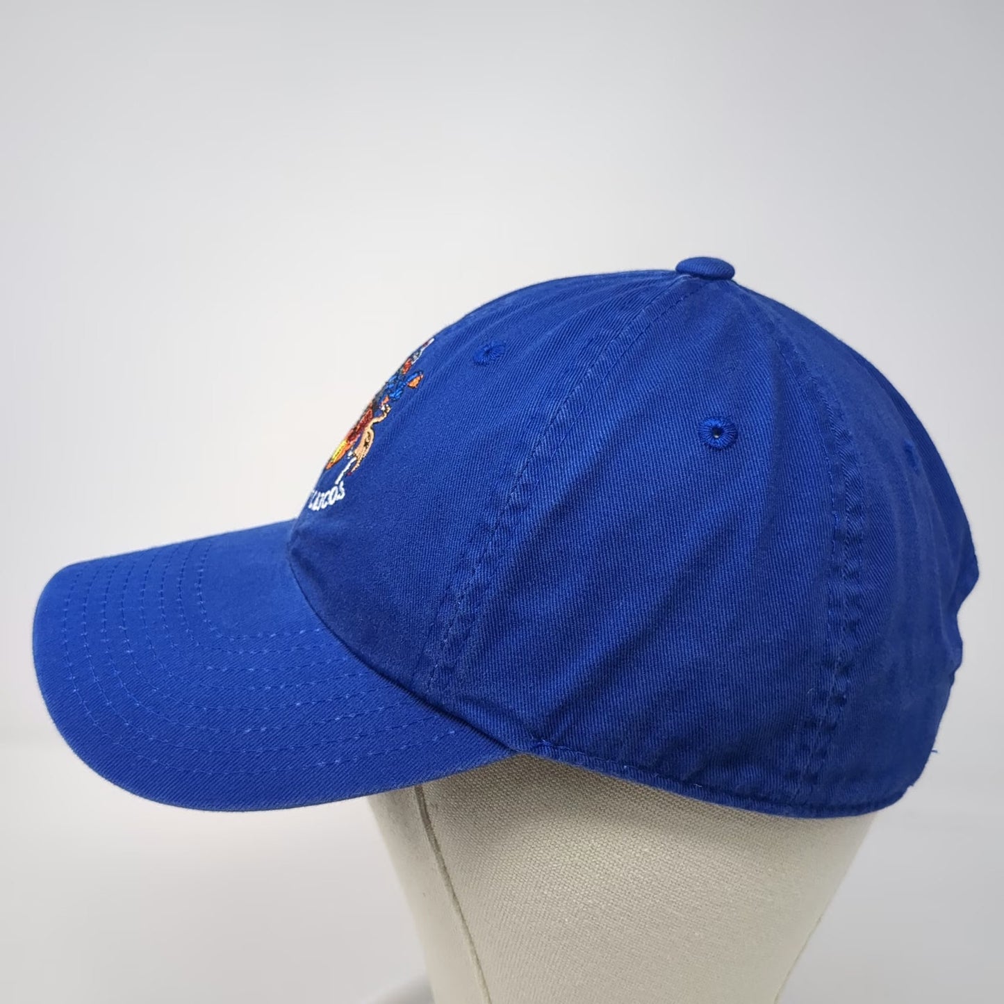 American Needle Turks & Caicos Crest Hat Blue OSFM Baseball Cap Cotton Slideback