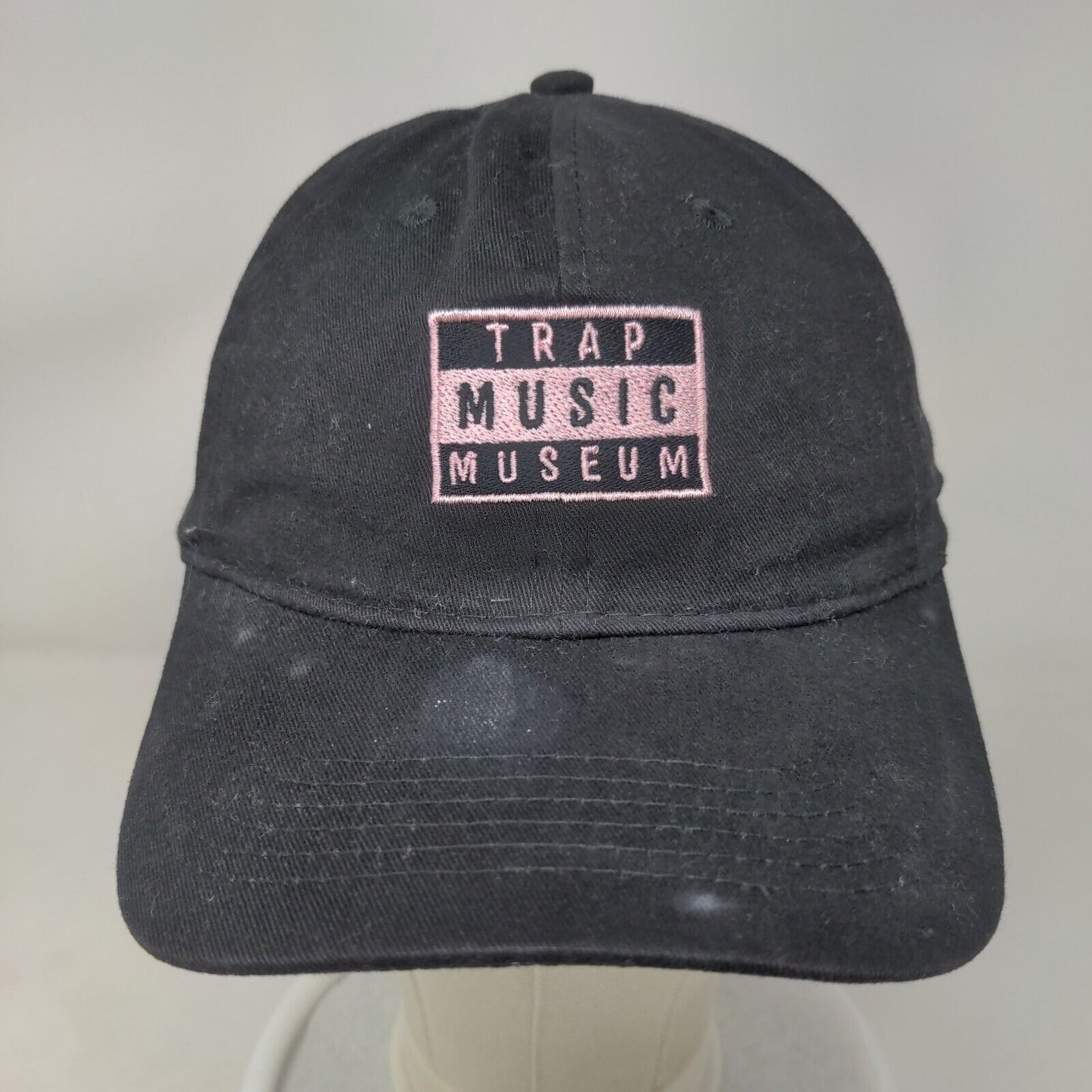 Trap Music Museum Slideback Hat Black One Size 6 Panel Port & Company