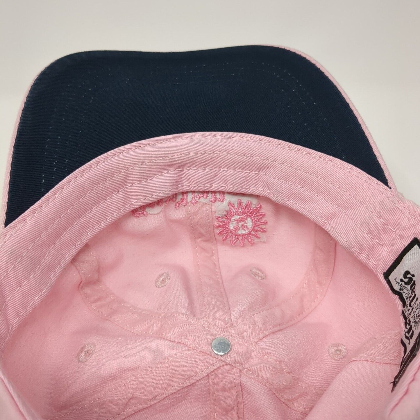 Sun Valley Slideback Hat Pink One Size Adjustable Embroidered Gear For Sports