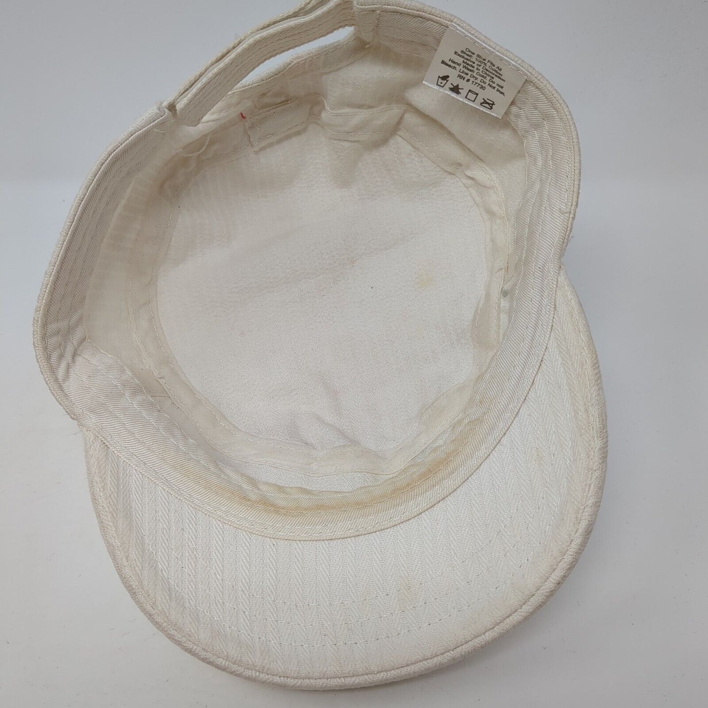 Unbranded Strapback Cadet Army Cap Tan One Size Adjustable Lightweight Cotton