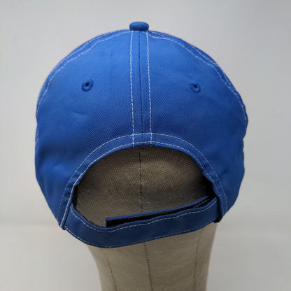 Nike Golf Men's Strapback Hat Blue OSFA Embroidered Swoosh Logo Polyester