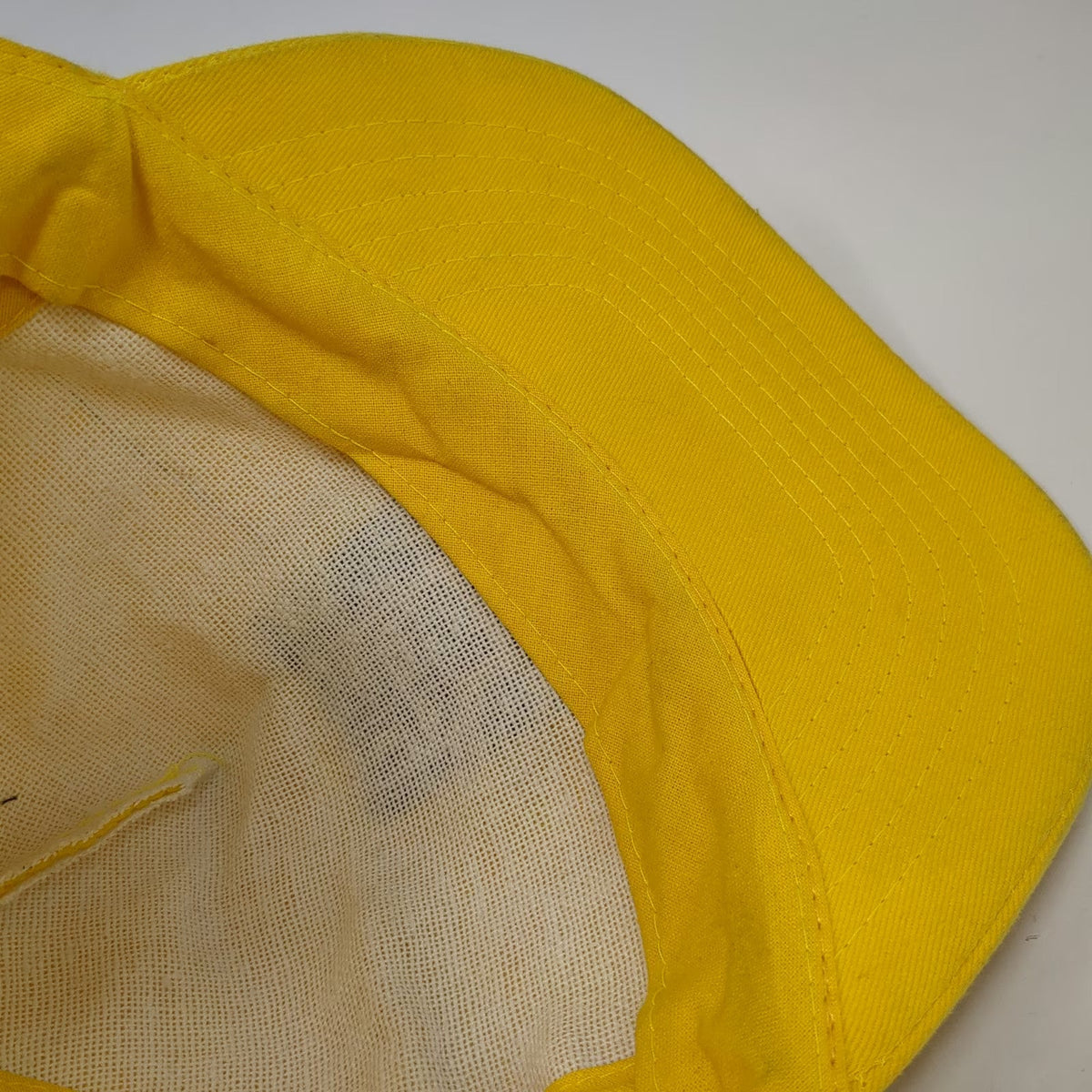 Helly-Hansen 5 Panel Yellow One Size Hat Snapback Embroidered HH Logo Cotton