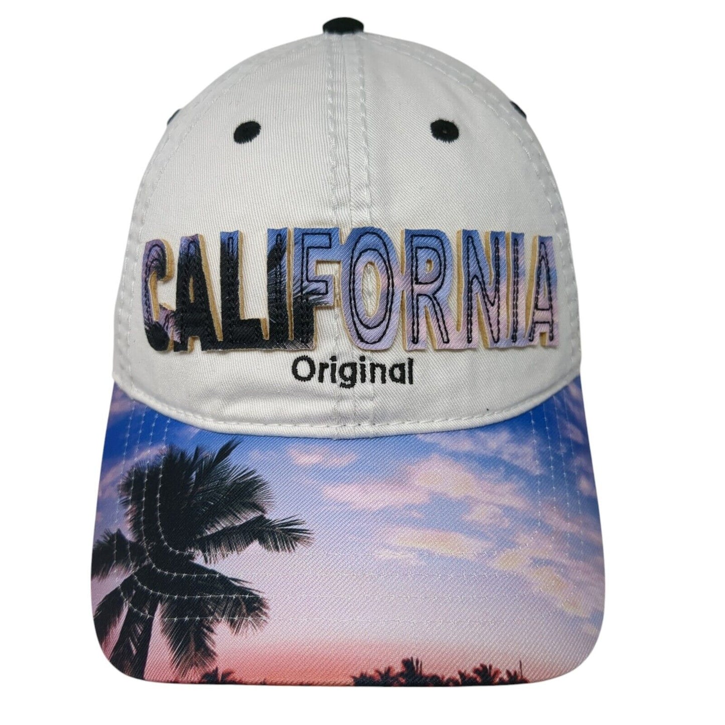 California Original Strapback Hat Multi OS Adjustable Embroidered Robin Ruth