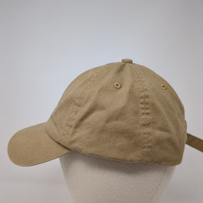 Divided by H&M Slideback Hat Tan One Size Adjustable Vented Holes 6 Panel Blank