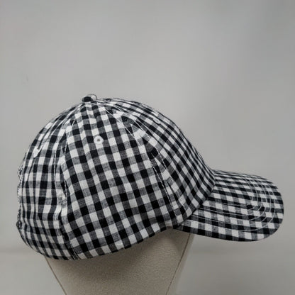 Nick Graham Slideback Hat Multicolor OSFA Adjustable Gingham 6 Panel Cotton