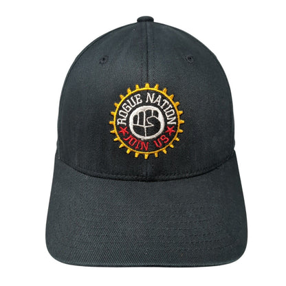 Rogue Nation Join Us Fitted Hat Black S-M Embroidered Flexfit Yupoong